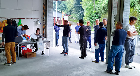 高知県の総合建設業　株式会社 高橋組｜従業員募集　採用情報　健康診断